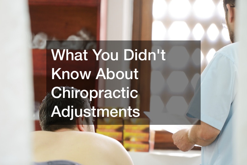 What You Didnt Know About Chiropractic Adjustments