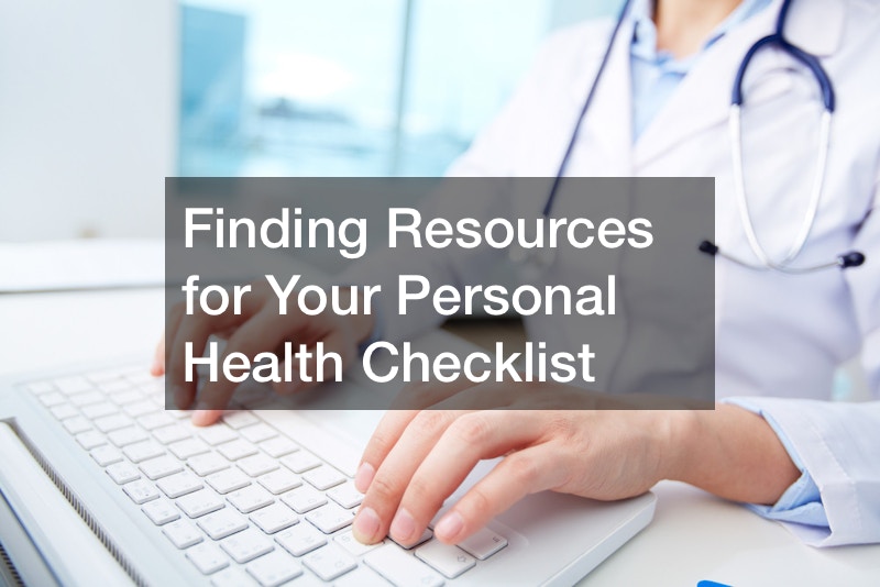 Finding Resources for Your Personal Health Checklist