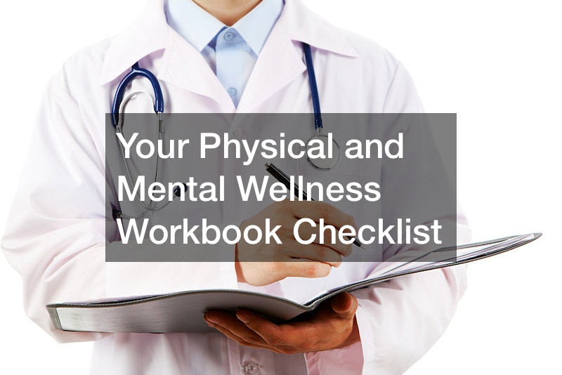 Your Physical and Mental Wellness Workbook Checklist